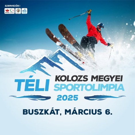 Hófödte tájak, sebesség és versenyszellem – idén is várjuk az iskolásokat a Kolozs megyei Téli Sportolimpiára! ⛷❄️ Március 6-án találkozunk a kisbányai Buszkát sípályán!

Versenyszámok:
⛷ Síverseny – óriás-műlesiklás (300 m)
🏂 Hódeszkaverseny (300 m)

Kik indulhatnak?
V–XII. osztályos diákok, külön lány és fiú kategóriában.

Korcsoportok:
Sí: V–VI. | VII–VIII. | IX–X. | XI–XII. osztály
Hódeszka: V–VIII. | IX–XII. osztály

Gyere és szerezz új élményeket – várunk a versenyen! 🏅❄️