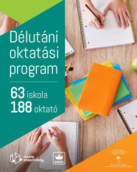 📢 Szeptember 15-ig lehet online beiratkozni az Iskola Alapítvány Afterschool programjába!
Részletek a kommentben! 👇