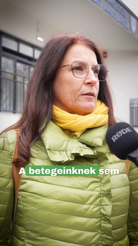 💬 Szentgyörgyiek az új tüdőkórházról. ↴