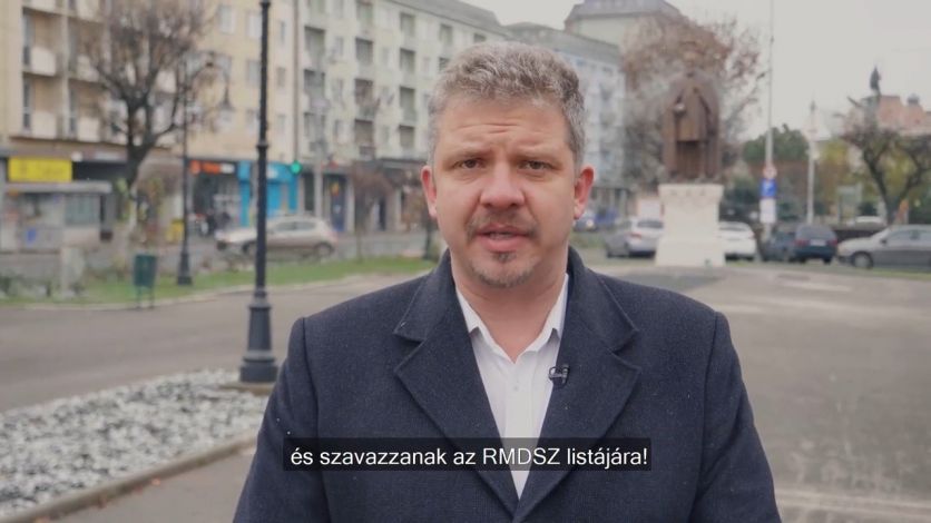 Soós Zoltán: Kérem Önöket, hogy most vasárnap menjenek el szavazni, és támogassák az RMDSZ listáját! Csak akkor tudjuk sikerre vinni a terveinket, ha erős magyar parlamenti képvi