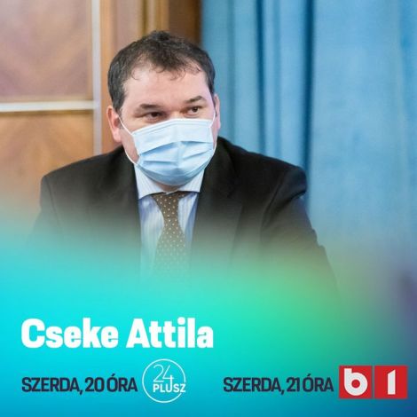 📺🔻
🕖 Ma este Cseke Attila 𝟮𝟬 𝗼́𝗿𝗮́𝘁𝗼́𝗹 az Erdélyi Magyar Televízió #24plusz műsorának vendége, és 𝟮𝟭 𝗼́𝗿𝗮́𝘁𝗼́𝗹 a B1.ro t