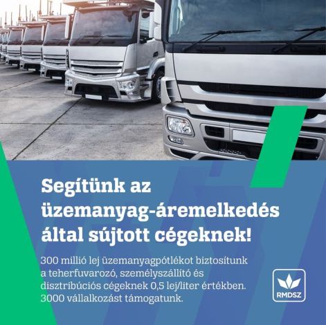 ✅ Elfogadta ma a kormány azt a határozatot, amely szerint az árufuvarozók, személyszállítók üzemanyagpótlékot kapnak. A segítség literenként 50 banit jelent, a támogatás vá
