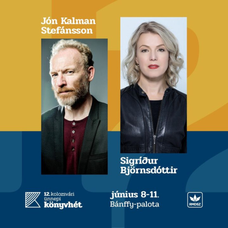 🇮🇸📖✨  Itt az ideje személyesen is megismerkedni az izlandi irodalom nagyjaival. Szombaton este 20:30 órától Sigríður Björnsdóttir és Jón Kalman Stefánsson íróval talá