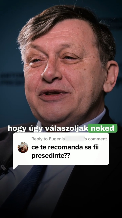 Neked mindegy, hogy az államelnök becsületes ember vagy sem?