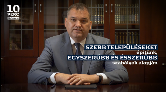 Cseke Attila nyilatkozata az új településtervezési, településrendészeti és építkezési törvénykönyvről Cseke Attila nyilatkozata az új településtervezési, településrendészeti és építkezési törvénykönyvről