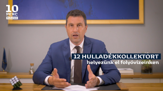 Tánczos Barna nyilatkozata a folyóvizekbe helyezett hulladékkollektorok fontosságáról Tánczos Barna nyilatkozata a folyóvizekbe helyezett hulladékkollektorok fontosságáról