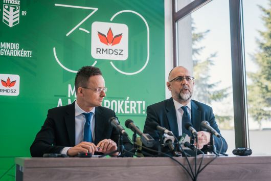 Kelemen Hunor nyilatkozata a Szijjártó Péterrel tartott sajtótájékoztatót követően Kelemen Hunor nyilatkozata a Szijjártó Péterrel tartott sajtótájékoztatót követően