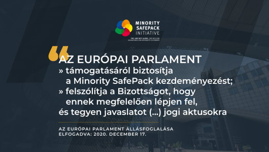 Minority SafePack: az Európai Parlament jogalkotásra szólítja fel az Európai Bizottságot Minority SafePack: az Európai Parlament jogalkotásra szólítja fel az Európai Bizottságot