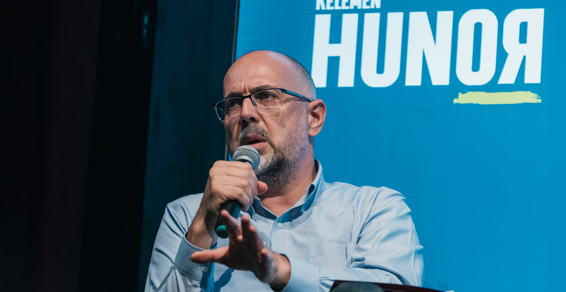 Kelemen Hunor államfőjelölt: Ráér a kisebbik rosszat választani a második fordulóban
