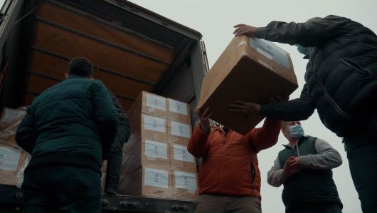 Újabb 1,2 millió egészségügyi maszk érkezett Erdélybe! Újabb 1,2 millió egészségügyi maszk érkezett Erdélybe!