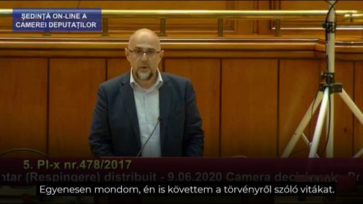 Kelemen Hunor beszéde a március 15-i törvénytervezet vitáján Kelemen Hunor beszéde a március 15-i törvénytervezet vitáján